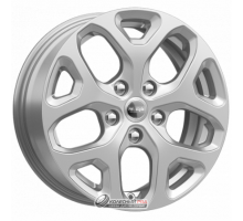 K&K КС869 6.5x16 5*114.3 ET47 DIA66.1 Сильвер Литой