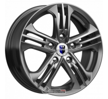 K&K Trinity 6x15 5*114.3 ET44 DIA67.1 Дарк платинум Литой