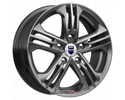 K&K Trinity 6x15 5*114.3 ET44 DIA67.1 Дарк платинум Литой