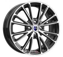K&K Меандр 6x15 4*100 ET46 DIA54.1 Алмаз черный Литой