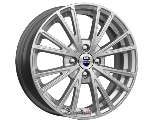 K&K Меандр 6x15 4*100 ET50 DIA60.1 Сильвер Литой