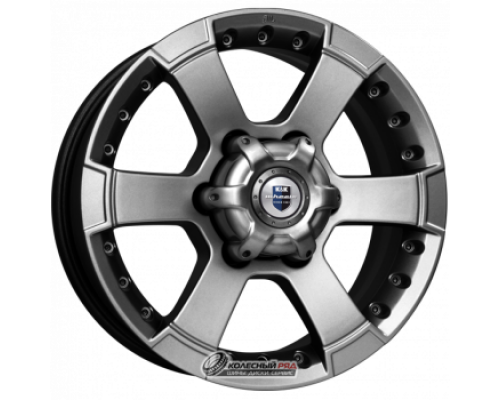 K&K M56 7x16 6*139.7 ET38 DIA67.1 Дарк платинум Литой