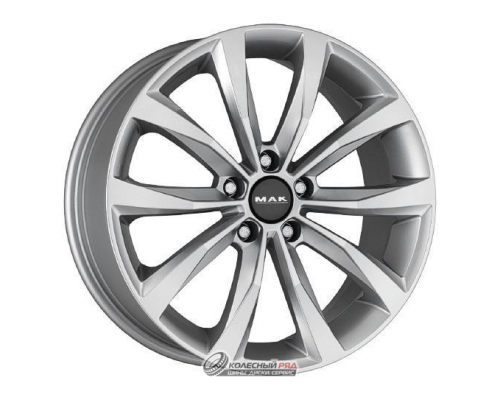 MAK Wolf 7x17 5*112 ET42 DIA66.6 Silver Литой
