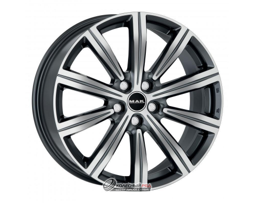 MAK Birmingham 8x19 5*112 ET28 DIA66.6 Gunmetal Mirror Face Литой