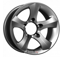 K&K Айсберг 8x16 5*139.7 ET-10 DIA110.1 Дарк платинум Литой