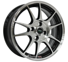 Megami MGM-5 6x15 5*100 ET38 DIA57.1 BKF Литой