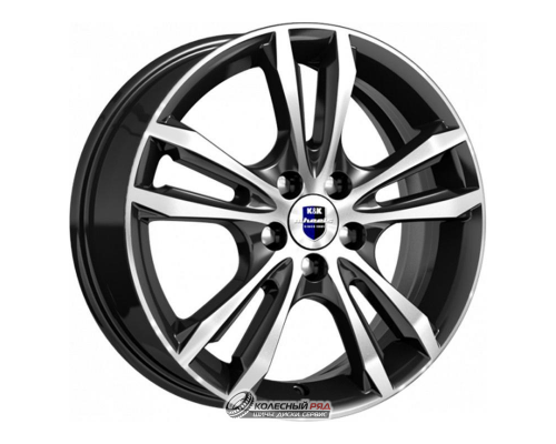 K&K Samara 6x16 4*100 ET45 DIA67.1 Алмаз черный SK Литой