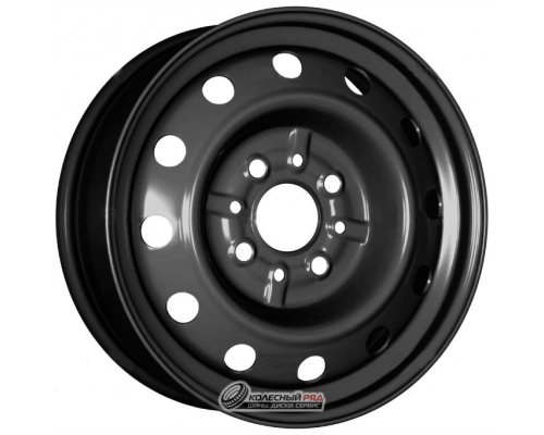 ТЗСК Lada 6x15 4*98 ET35 DIA58.6 Black Штампованный