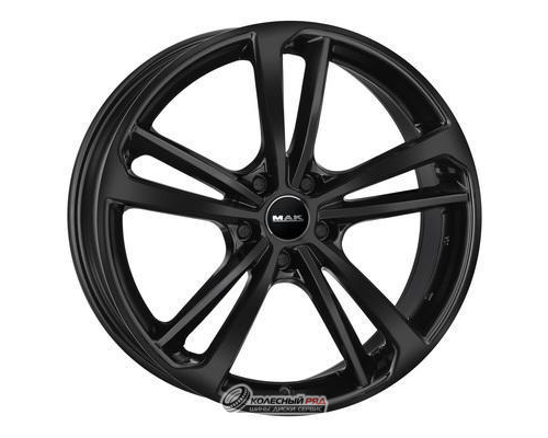 MAK Nurburg 8.5x21 5*112 ET43 DIA66.6 Gloss Black Литой