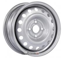 Trebl 53A43C P 5.5x14 4*100 ET43 DIA60.1 Silver Штампованный