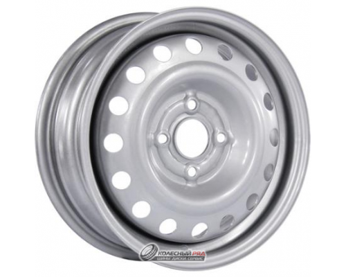 Trebl 53A43C P 5.5x14 4*100 ET43 DIA60.1 Silver Штампованный