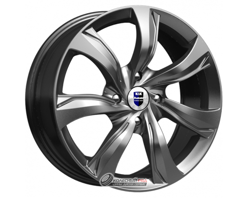 K&K Либерти 7x17 5*108 ET45 DIA67.1 Дарк платинум Литой