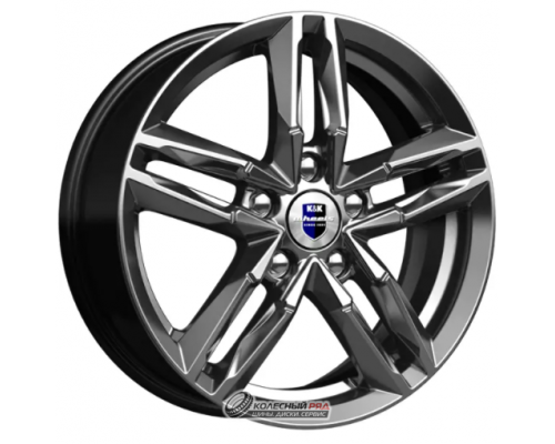 K&K Sayan 6x16 5*112 ET42 DIA57.1 Дарк платинум Литой