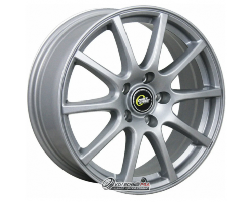 Cross Street CR-16 6x15 4*100 ET40 DIA60.1 Silver Литой