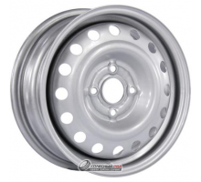 Trebl 53A43C 5.5x14 4*100 ET43 DIA60.1 Silver Штампованный