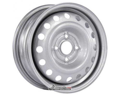 Trebl 53A43C 5.5x14 4*100 ET43 DIA60.1 Silver Штампованный