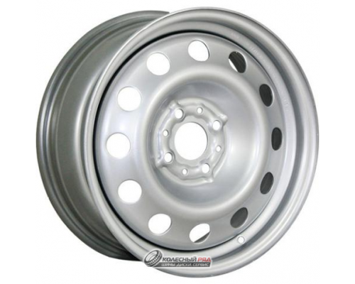 Trebl X40021 6x15 4*98 ET35 DIA58.6 Silver Штампованный