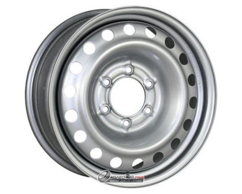 Trebl X40018 7x17 6*139.7 ET38 DIA100.1 Silver Штампованный