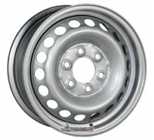 Trebl 9487 6.5x16 6*130 ET62 DIA84.1 Silver Штампованный