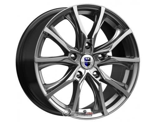 K&K Твист 7.5x17 5*120 ET32 DIA72.6 Дарк платинум Литой