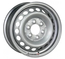 Trebl 9506 6x16 5*118 ET50 DIA71.1 Silver Штампованный