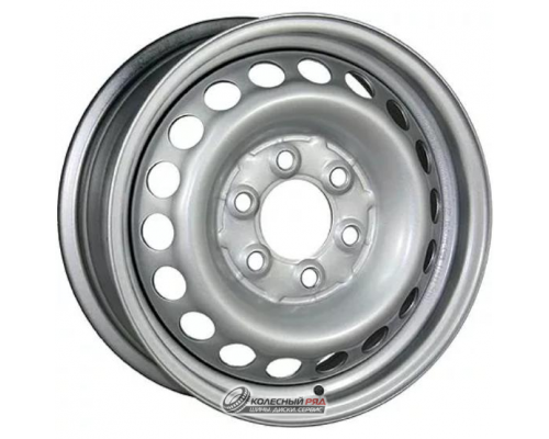 Trebl 9506 6x16 5*118 ET50 DIA71.1 Silver Штампованный