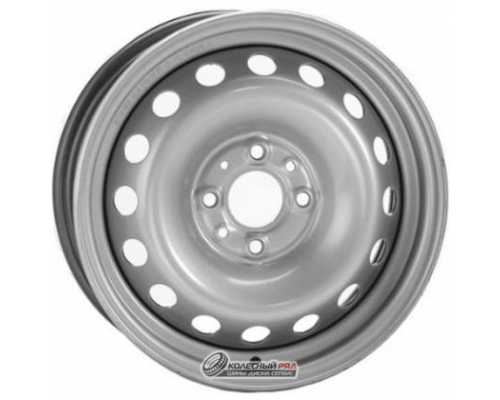 Trebl 42B40B 5x13 4*98 ET40 DIA58.6 Silver Штампованный