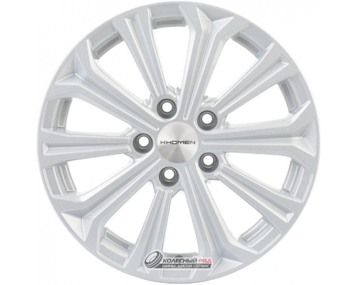 Khomen KHW 1610 6.5x16 5*112 ET46 DIA57.1 F-Silver Литой