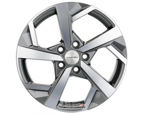 Khomen KHW 1712 7x17 5*114.3 ET40 DIA66.1 Gray-FP Литой