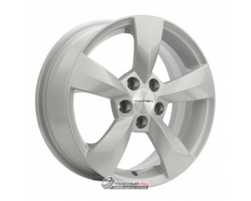 Khomen KHW 1504 6x15 5*100 ET38 DIA57.1 F-Silver Литой