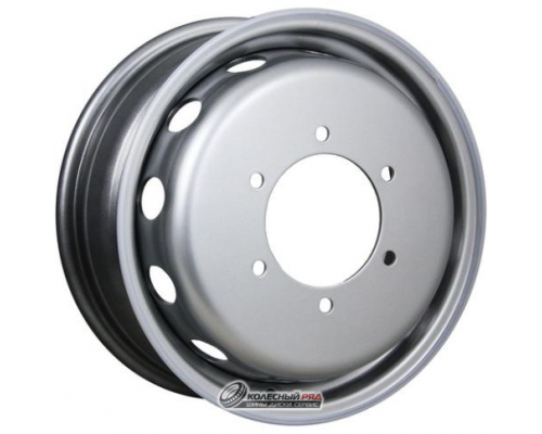 Trebl 9197T 6x16 6*180 ET109 DIA138.8 Silver Штампованный