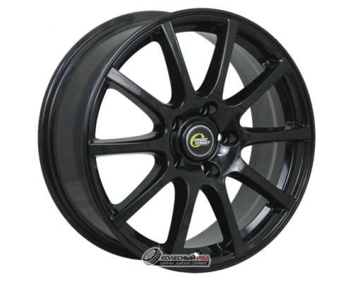 Cross Street CR-16 6x15 4*100 ET40 DIA60.1 Black Литой