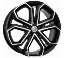 K&K Пандора 8.5x19 5*120 ET45 DIA72.6 Алмаз черный Литой