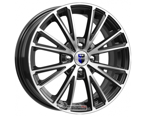 K&K Меандр 6x15 4*100 ET45 DIA67.1 Алмаз черный Литой