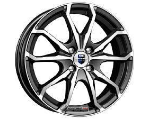 K&K Brent 6x16 4*98 ET35 DIA58.6 Алмаз черный Литой