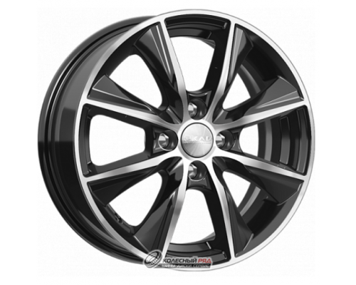 Скад Порту 6x15 4*100 ET46 DIA54.1 Алмаз Литой