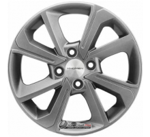 Khomen KHW 1501 6x15 4*100 ET40 DIA60.1 G-Silver Литой