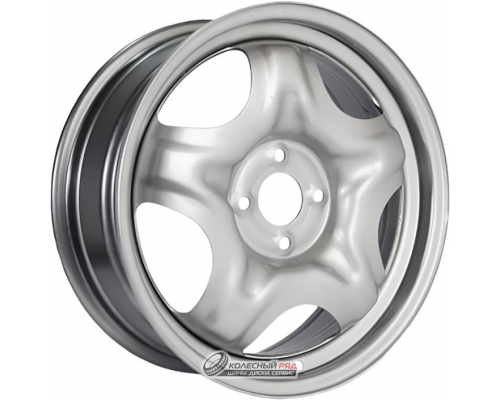 ТЗСК Renault Sandero Stepway 6.5x16 4*100 ET37 DIA60.1 Silver Штампованный