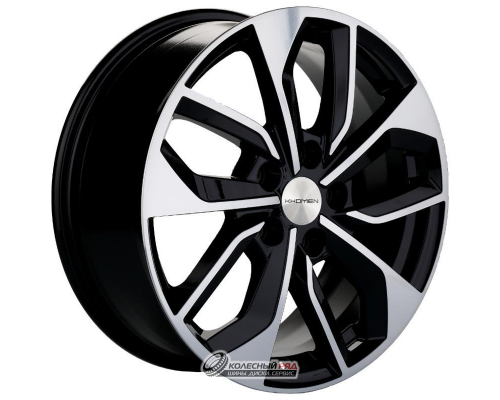 Khomen KHW 1703 7x17 5*114.3 ET39 DIA60.1 Black-FP Литой