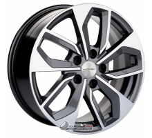 Khomen KHW 1703 7x17 5*112 ET46 DIA66.6 Gray-FP Литой