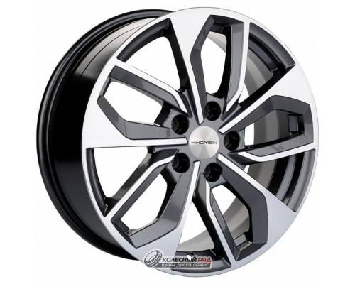 Khomen KHW 1703 7x17 5*112 ET46 DIA66.6 Gray-FP Литой