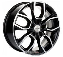 Khomen KHW 1713 7x17 5*112 ET40 DIA57.1 Black-FP Литой