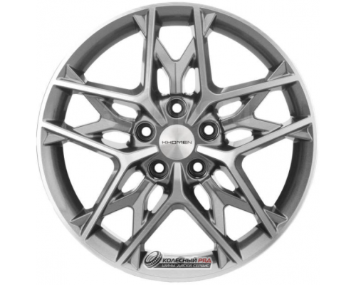 Khomen KHW 1709 7x17 5*114.3 ET50 DIA67.1 Gray-FP Литой