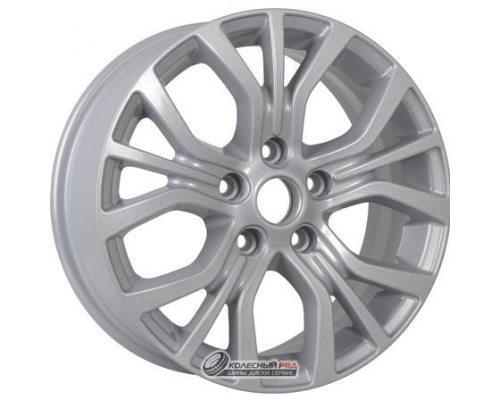 Khomen KHW 1608 6.5x16 5*114.3 ET45 DIA60.1 F-Silver Литой