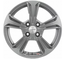 Khomen KHW 1502 6x15 4*100 ET48 DIA54.1 Gray Литой