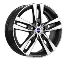 K&K Rassvet 6.5x16 5*108 ET40 DIA67.1 Алмаз черный SK Литой