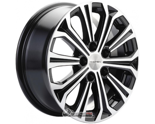 Khomen KHW 1610 6.5x16 5*112 ET50 DIA57.1 Black-FP Литой