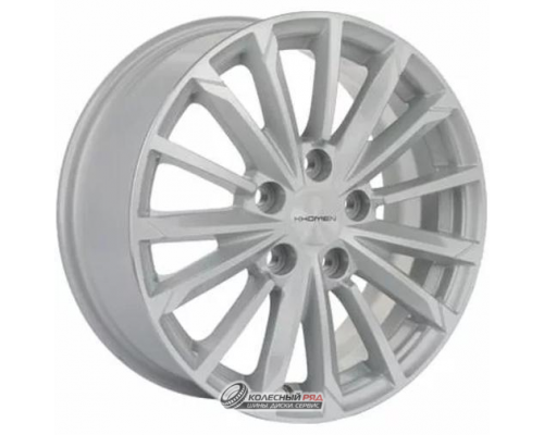 Khomen KHW 1611 6.5x16 5*112 ET46 DIA57.1 F-Silver Литой