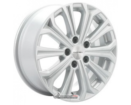 Khomen KHW 1610 6.5x16 5*108 ET50 DIA63.3 G-Silver Литой