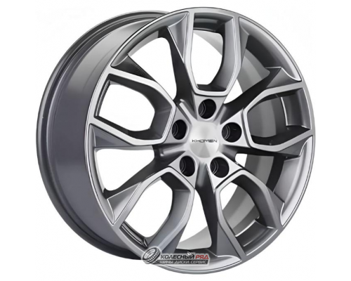 Khomen KHW 1713 7x17 5*114.3 ET48.5 DIA67.1 Gray Литой